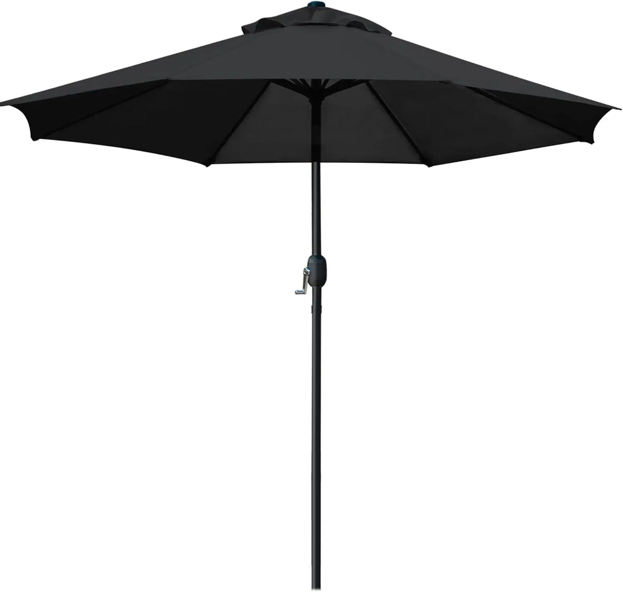 9' Patio Umbrella Outdoor Table Umbrella with 8