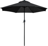 9' Patio Umbrella Outdoor Table Umbrella with 8