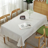 Daisy Flower Pattern Tablecloth Hot Sale Linen