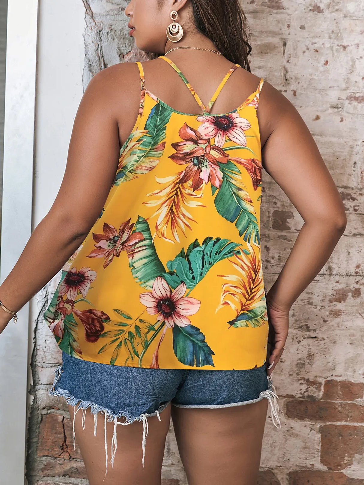 Finjani Plus Size Women Cami Top 2023 All