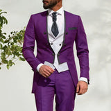 Fashion Italian Tailcoat Latest Design Red Men Suits