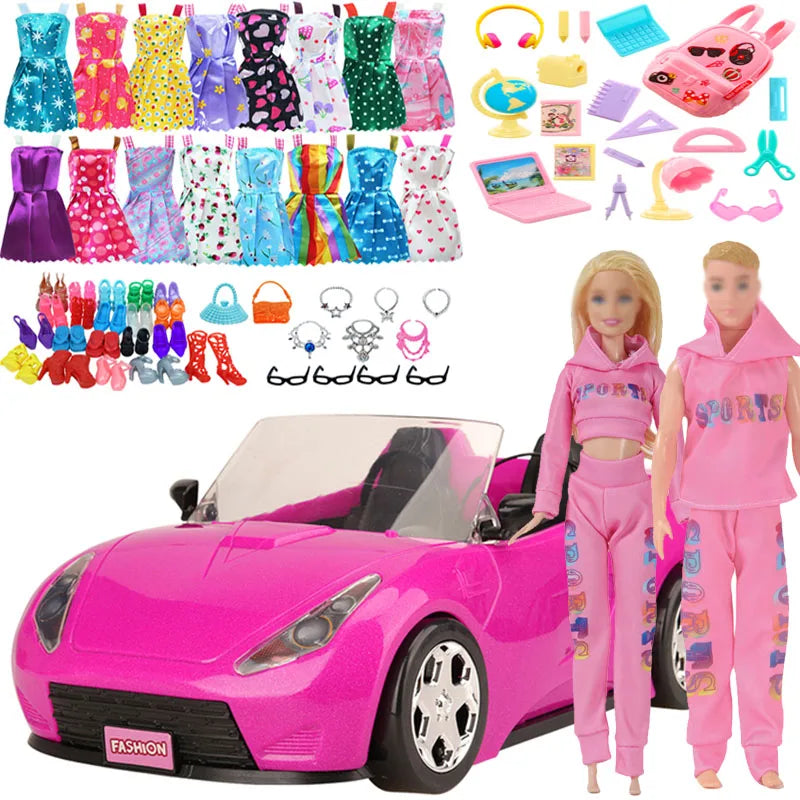 Cars Toys Miniature Dollhouse Accessories 30cm Girls Boy