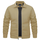 TACVASEN Lightweight Work Jackets Mens Classic Tunic Style