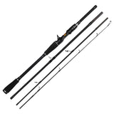 4-section Fishing Rod Travel Rod Carbon Portable Fishing