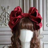 Lolita Handmade Cute Headwear Girls Oversized Bow Headband
