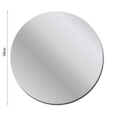 10-30CM Round Mirror Wall Sticker Decal Home Decor