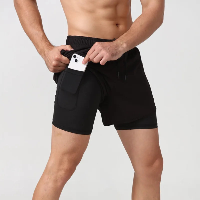 Men Quick Dry Basketball Shorts Breathable Gym Running