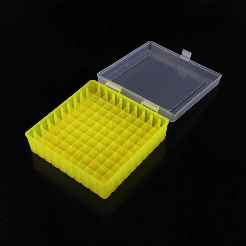 100 Holes Laboratory Plastic Tube Box Rack Use