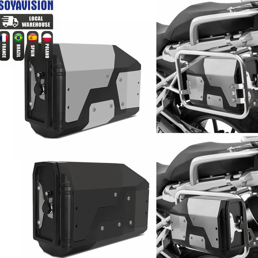 Motorcycle Bracket Aluminum Decorative 4.2L Tool Box