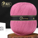 150g Solid Color Silk Cotton Yarn Soft Yarn