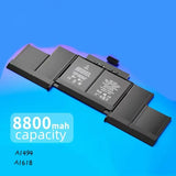 8800mAh11.26V For Apple Macbook Air pro A1494. A1618.