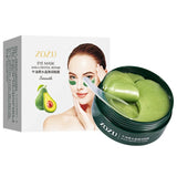 60Pcs Avocado Collagen Eye Mask Patches Remove Eye