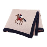 Newborn Baby Blankets Super Soft Knitted Infant Kids