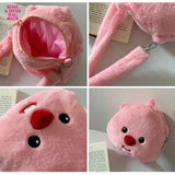 Kawaii Loopy Plush Bag Cute Soft Plush Handbag