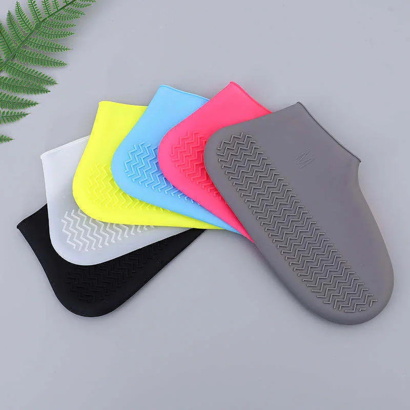 6 Colors Silicone Waterproof Shoe Covers Reusable Rain
