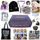 KPOP Stray Kids Album Gift Box Include Keychain