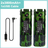 Baofeng UV-82 Battery 2800/3800/4200 mAh Enlarge for Walkie
