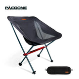 PACOONE Outdoor Portable Camping Chair Oxford Cloth Folding