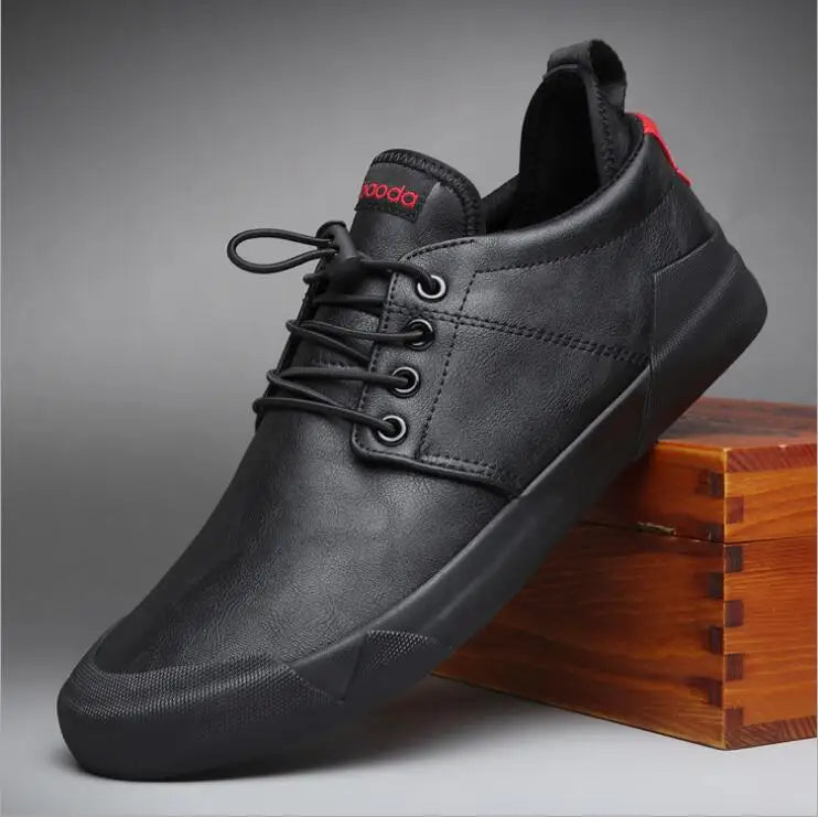 2024 Shoes for Men Leather Casual Shoes Spring