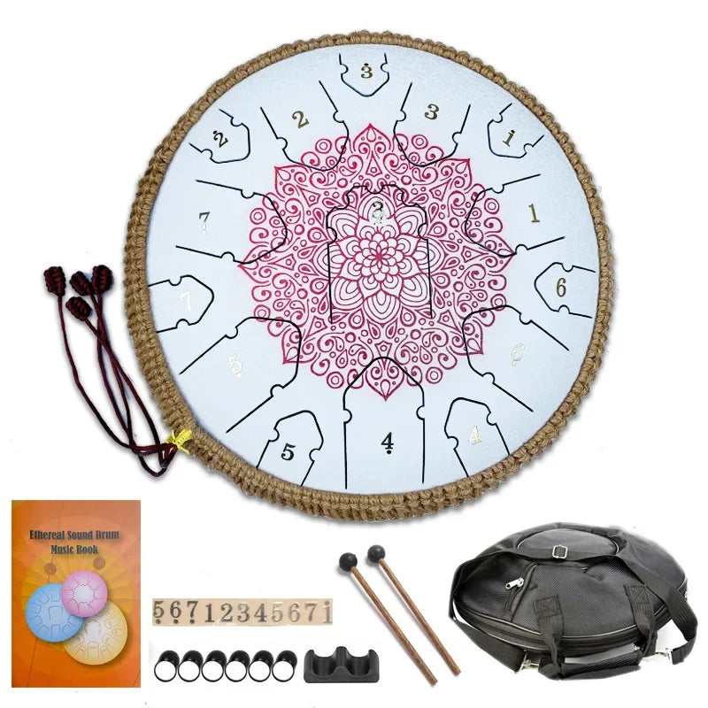 13 Inch 15 Notes Tongue Drum D Major