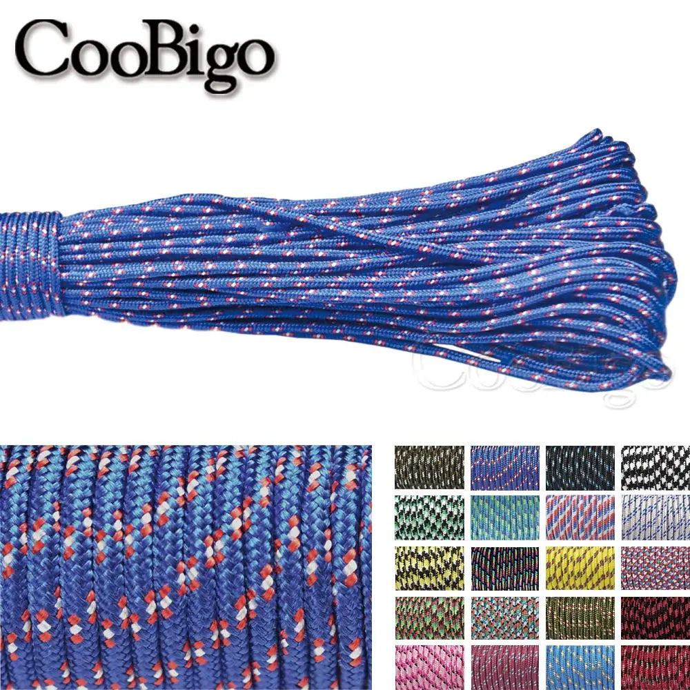 3mm Paracord 350 Parachute Cord Outdoor Hiking Camping