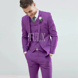 Light Green Men Suits Wedding Tuxedos Notched Lapel