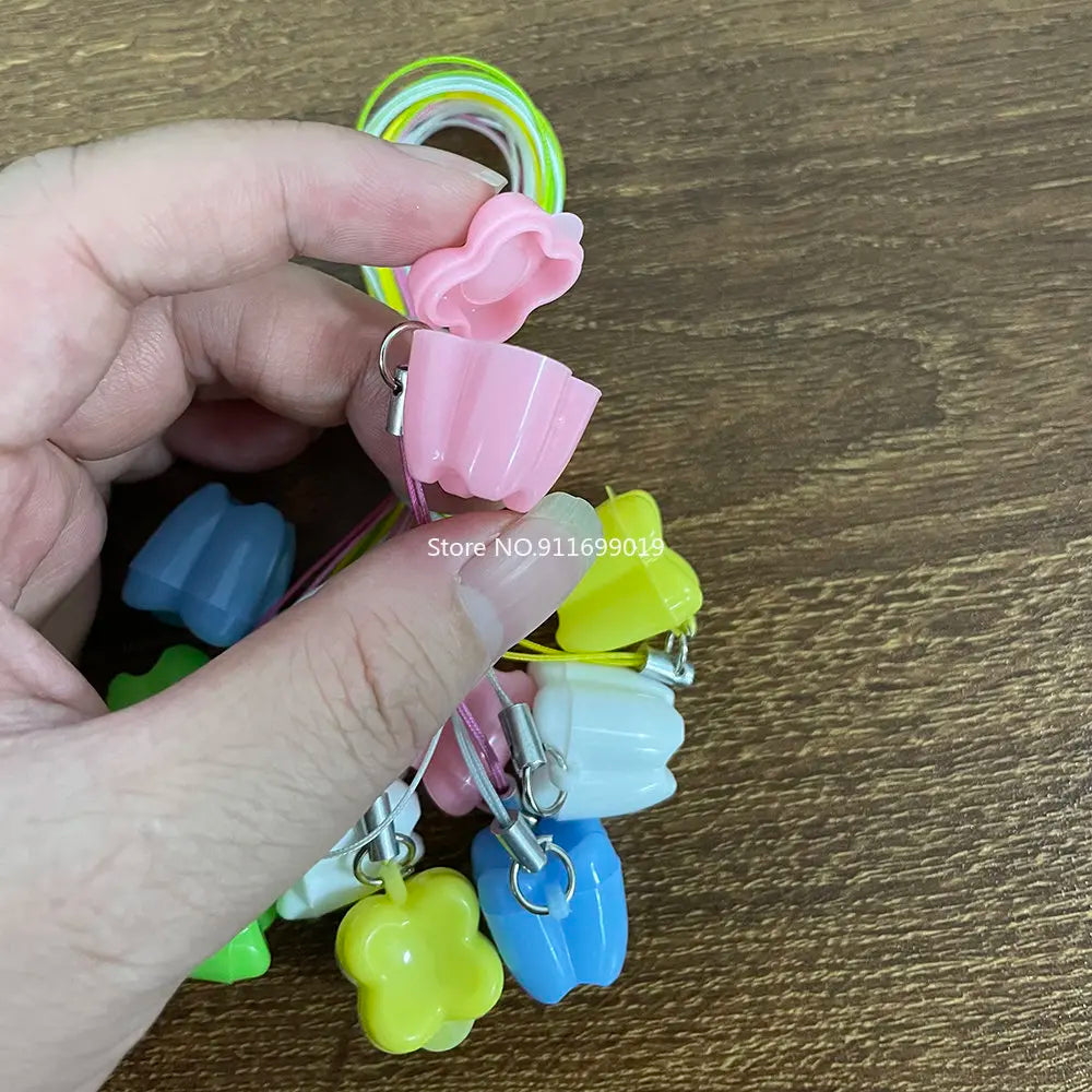 100pcs Tooth Shape Mini Milk Teeth Storage Box