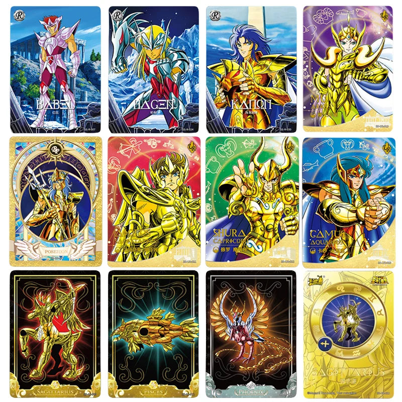 Original 2023 Saint Seiya Cards Anime Game Collection