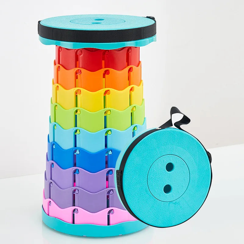 Portable Retractable Stool Outdoor Furniture Travel Chairs Stool