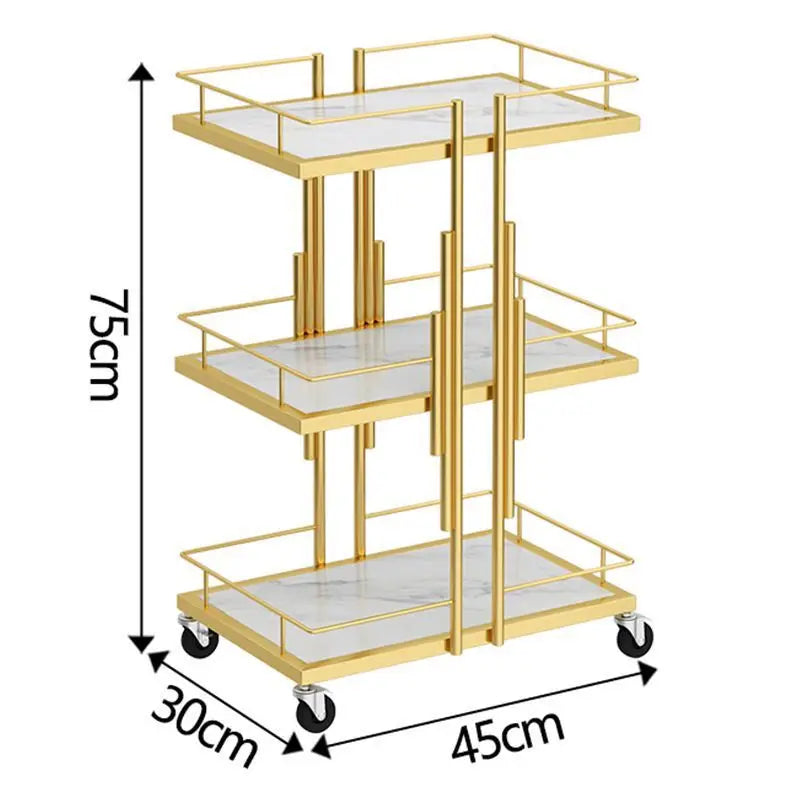 Beauty Cart Beauty Salon Special Storage Rack Light