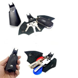 Anime Figure Batman Leather Key Chain Bruce Wayne
