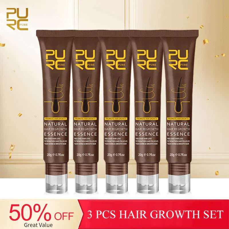 3/4/5 Pcs For Hair Growth Products Anti Hair