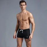 WY22 sexy soild color board tight men swimwear