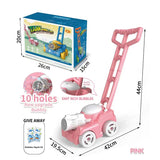 Bubble Blowing Cart Toys Electric Soap Bubble Machine