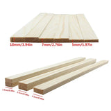 6Pcs Mud Roller Guide Wooden Strip Mud Plate