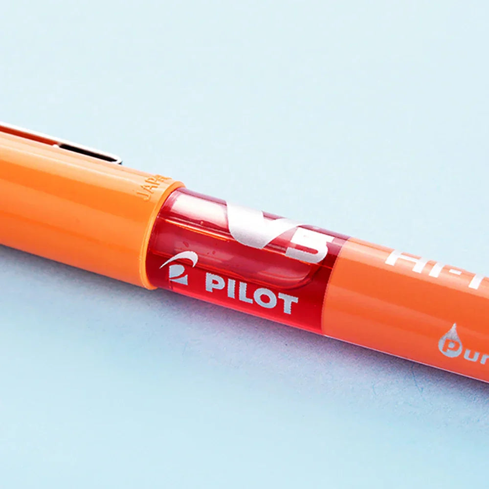 12Japanese Pilot BX-V5 Gel Pens Hi Tecpoint Straight