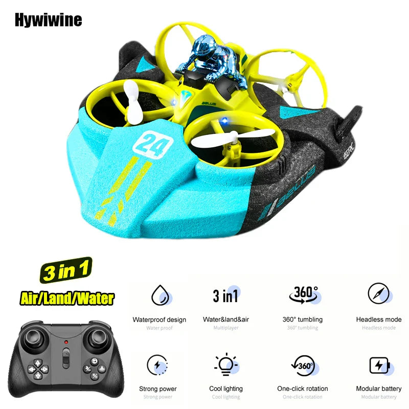 Mini Drone In Hovercraft 2.4g 4CH Remote Control