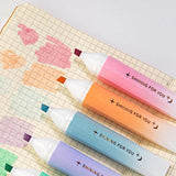 Metallic Glitter Highlighters Pen, Chisel Tip Marker Pen,