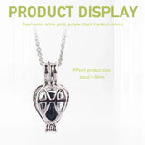 Natural Oyster Wish Pearl Vacuum Can Pendant Necklace