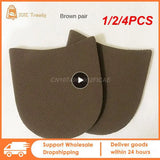 124PCS Rubber Glue on Heels Grip Pads Shoe