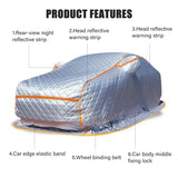 Car Cover Waterproof Outdoor Auto Covers Full Universal Hail Proof Outer Windshield Accessories for Vehicles Rain Awning Suv