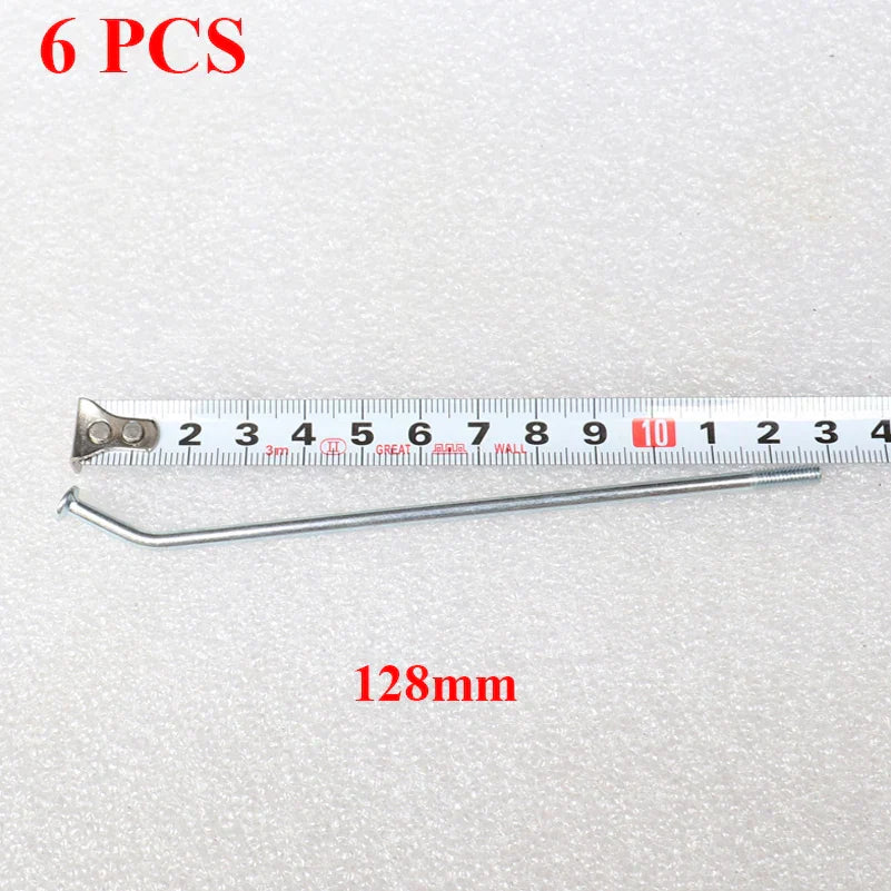 6PCS Spokes Wire Circle Nipples 18 19 21