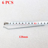 6PCS Spokes Wire Circle Nipples 18 19 21