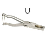 1 Pcs Stainless Steel U-shaped And V-shaped Ear
