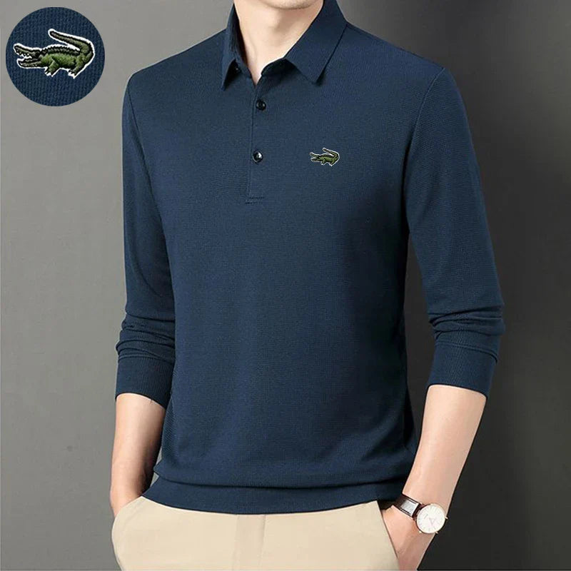 New Summer Brand Embroidered Polo Shirt Men Hot