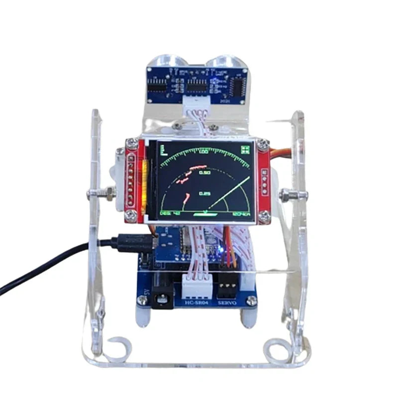 Acrylic Mini Radar Robot With TFT Small/Big Screen