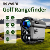 REVASRI Golf Laser Rangefinder 600M Rechargeable Battery,Slope and