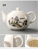 Chinese Kung Fu Tea Pot Dehua Kettle Clay