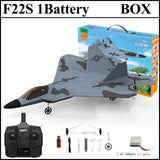 New F22S 2.4G 4CH 3D6G RC Airplane Raptor