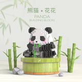 Mini 3D Animal Huahua Panda Building Blocks Model